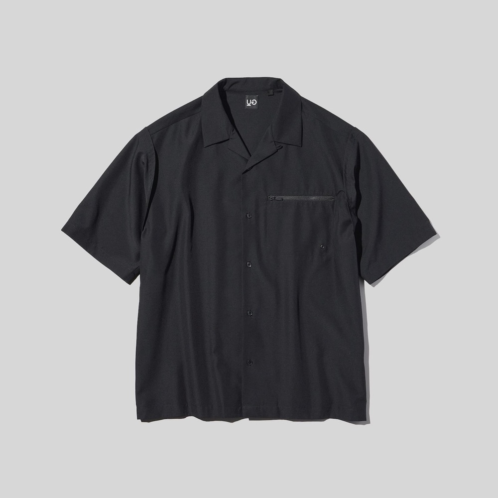 GU (Uniqlo) x Undercover Jun Takahashi Collaboration  Open Collar Shirt HalfSlv
